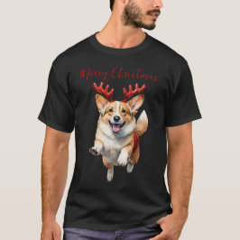 Camiseta Corgi de Natal com Rebeldes