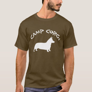 Camiseta Corgi do acampamento