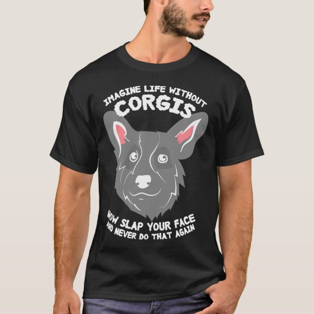 Camiseta Corgi Dog 1046 (Frente)