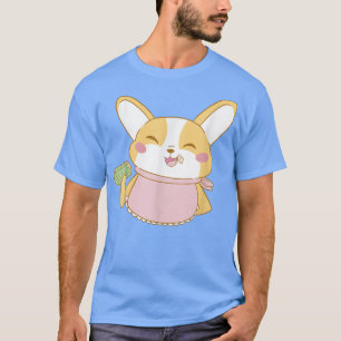 Camiseta Corgi Dog Comendo Tamales Meia Comida
