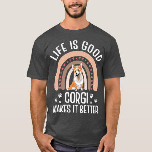Camiseta Corgi Dog Engraçado Para Cachorro Mãe, Pai Cachorr