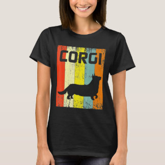 Camiseta Corgi Dog Fun S Disco Retro I Cães