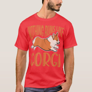 Camiseta Corgi Dog Lover Nada Funciona Como Corgi Kawaii