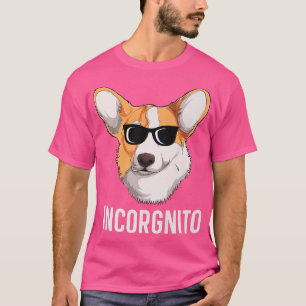 Camiseta Corgi Dog Lover T-shirt Engraçada Welsh Corgi Face