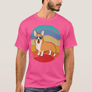 Camiseta Corgi Dog Lover Tee Funny Corgi Retro Vintage Desi