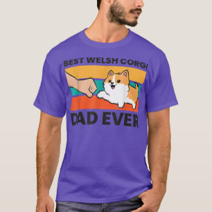 Camiseta Corgi Dog Owner Best Welsh Corgi Dad Ever