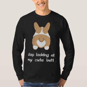 Camiseta Corgi Dog Owner (Proprietário do Cachorro) Pare De