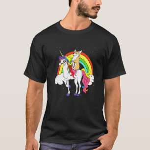 Camiseta Corgi Dog Space Galaxy Rainbow Corgicorn