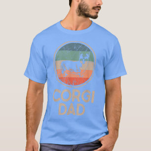 Camiseta Corgi Dog - Vintage Corgi Dad T-Shirt