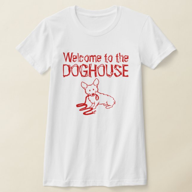 Camiseta Corgi Doghouse T-Shirt (Postura )