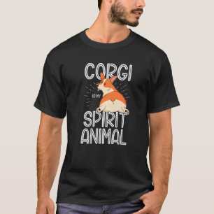 Camiseta Corgi É O Meu Animal Espirituoso Puppy Pet Dog O