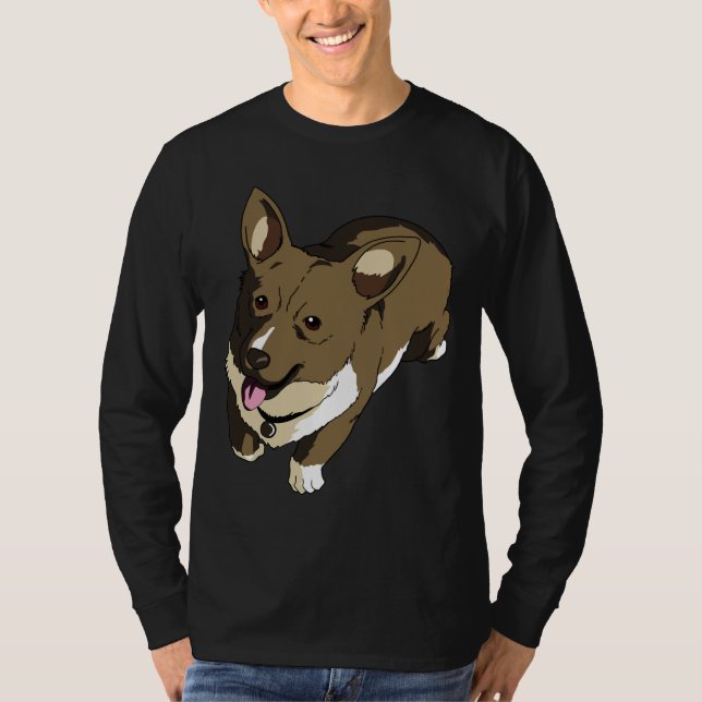 Camiseta Corgi Ein The Data Dog (Frente)