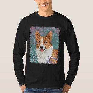 Camiseta Corgi elegante de Galês do Pembroke
