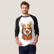 Corgi Engraçado Vestindo Moletom