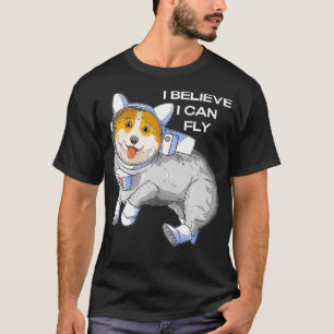 Camiseta Corgi Fly Dog by GaQaDesign#1
