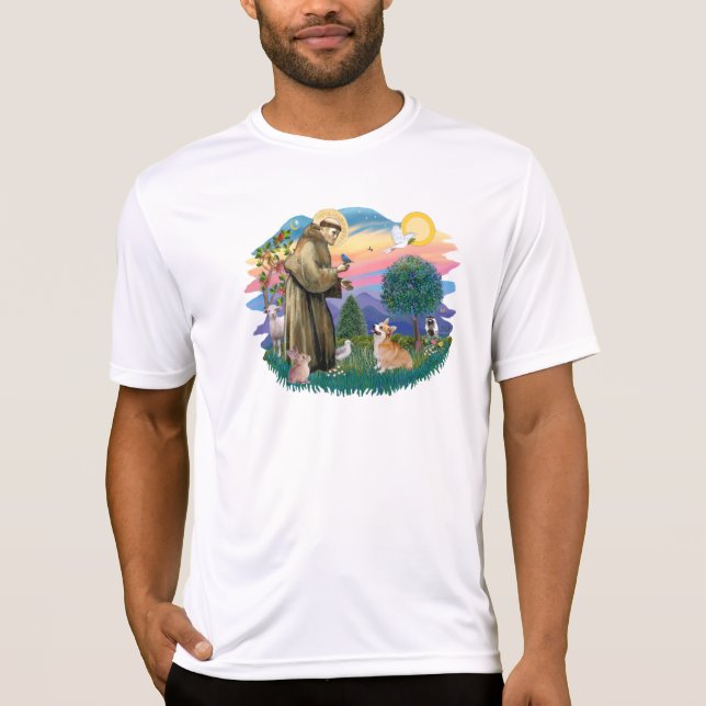 Camiseta Corgi galês (#7b) (Frente)