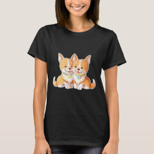 Camiseta Corgi Gemini Animal Welsh Pet Owner Keeper Astrol