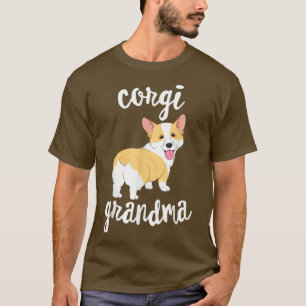 Camiseta Corgi Grandma Corgi Oferece Presentes Para Camiset