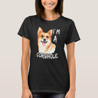 Camiseta Corgi Im A Corgiholic Corgis Dog Corgi