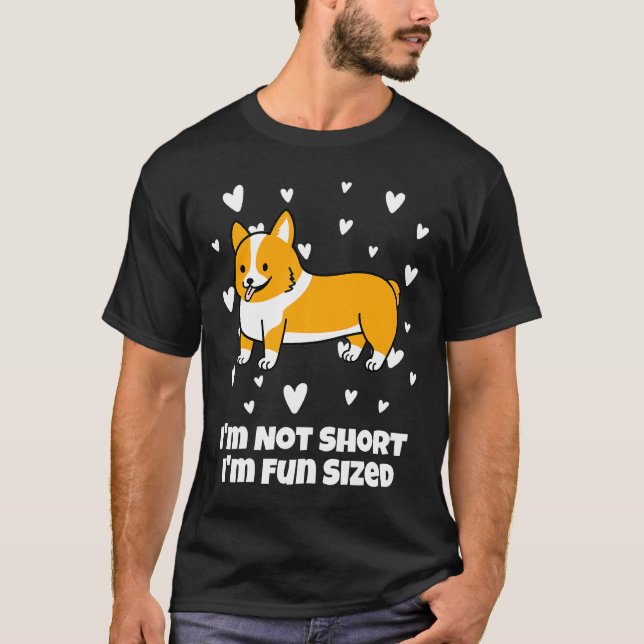 Camiseta Corgi Im Não Curto (Frente)