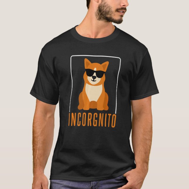 Camiseta Corgi Incógnito (Frente)