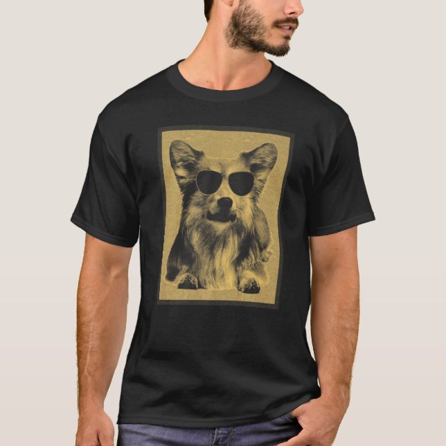 Camiseta Corgi incógnito (Frente)
