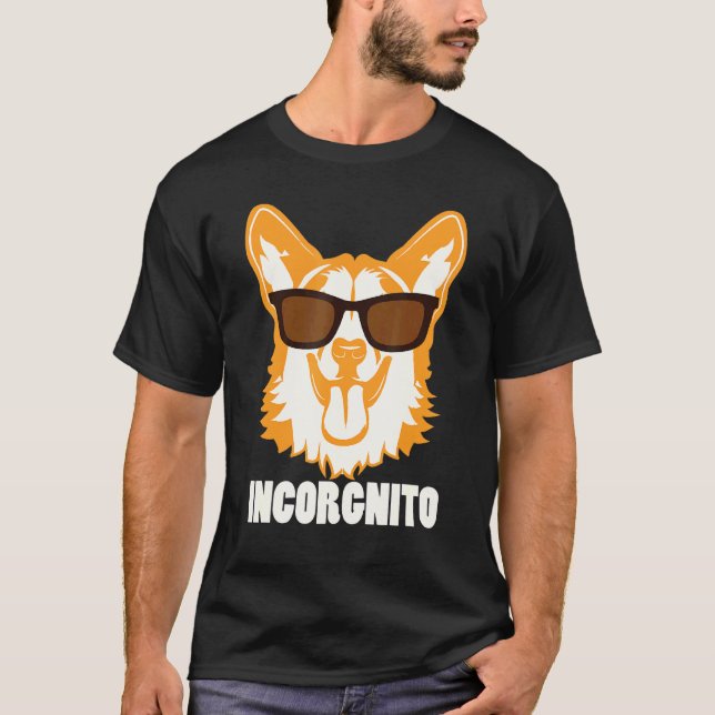 Camiseta Corgi Incógnito (Frente)