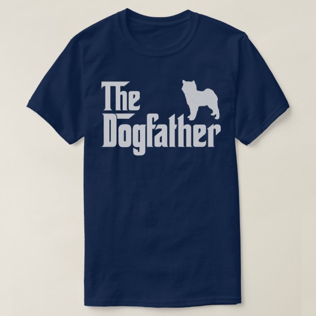 Camiseta Corgi Inu Dogfather Funny Dog Dad-514 (Frente do Design)