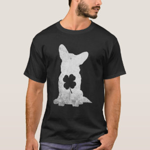 Camiseta Corgi Irish C Dia de São Patrício