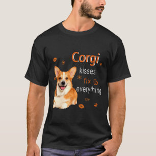 Camiseta Corgi Kisses Fix Everything 1249