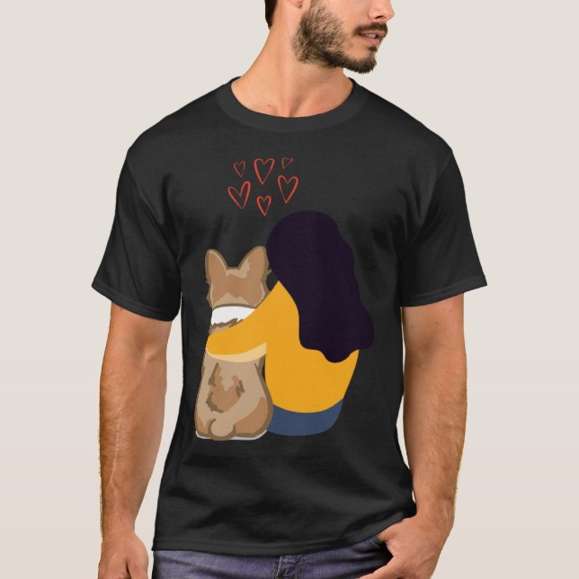 Camiseta corgi life corgi (Frente)