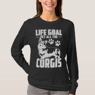 Camiseta Corgi Life Goal Pet All Corgis Pul Hoodie