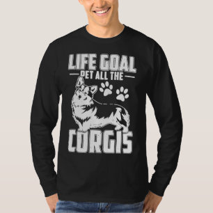 Camiseta Corgi Life Goal Pet All The Corgis Pul Hoodie