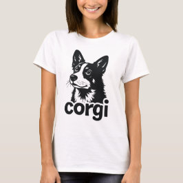 Camiseta "Corgi Love for Dog Lovers"