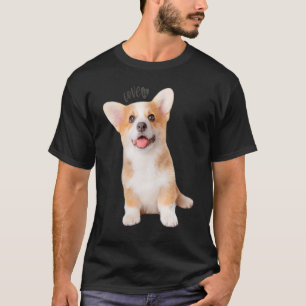 Camiseta Corgi Love Is Dog Mãe Pai Puppy Pet Women Men