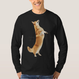 Camiseta Corgi Love Is Dog Mãe Pai Puppy Pet Women Men