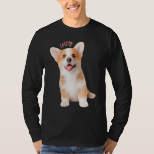 Camiseta Corgi Love Is Dog Mãe Pai Puppy Pet Women Men
