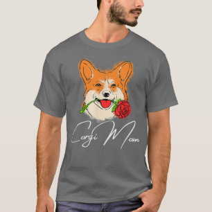 Camiseta Corgi Mãe com um belo rosto galês CorgiGift para C