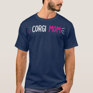 Camiseta Corgi Mãe Mãe Família373