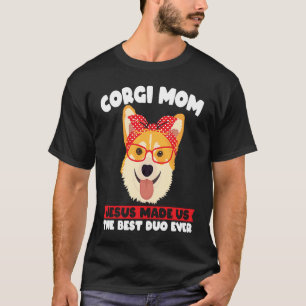 Camiseta Corgi Mãe, o melhor duo de sempre Corgi Mãe