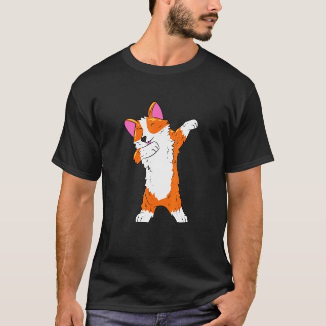 Camiseta Corgi Mãe Ou Pai (Frente)