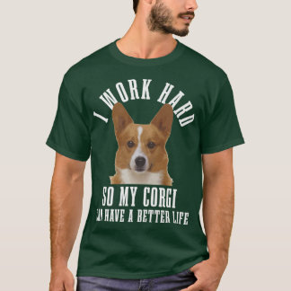 Camiseta Corgi Mãe Pai Cachorro Engraçado Corgi-561