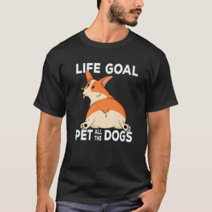 Camiseta Corgi Mãe Proprietário De Cachorros Pet Todos Os C