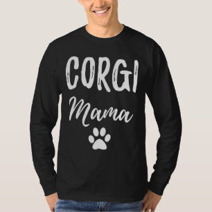 Camiseta Corgi Mama Dog Mãe