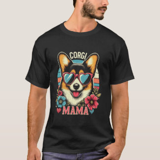 Camiseta Corgi Mama for Corgi Dog Pet Lovers