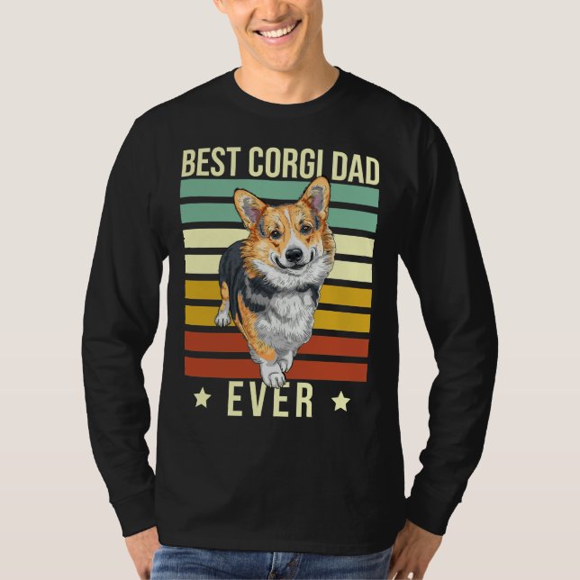 Camiseta Corgi - Melhor Pai (Frente)