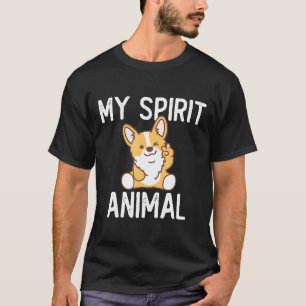 Camiseta Corgi Meu Cão De Corgi Animal Spirit