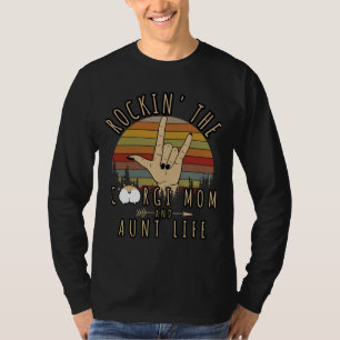 Camiseta Corgi Mom And Aunt Life