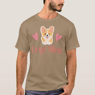 Camiseta Corgi Mom Pembroke Welsh Corgi 
