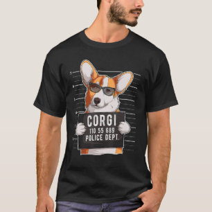 Camiseta Corgi Mugshot Dog